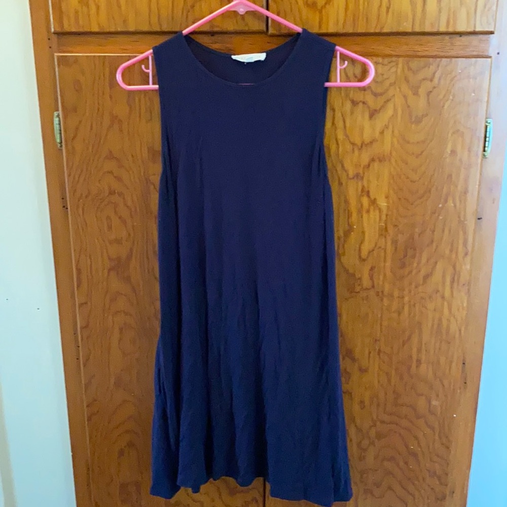 Navy dress with pockets!!